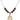 Saint Sharbel Birthstone Necklace | 3/4 inch | 6mm Beads  Garnet 14kt Gold Filled