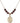 Saint Perpetua Birthstone Necklace | 3/4 inch | 6mm Beads  Garnet 14kt Gold Filled