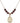 Saint Basil the Great Birthstone Necklace | 3/4 inch | 6mm Beads  Garnet 14kt Gold Filled