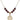 Saint James the Lesser Birthstone Necklace | 3/4 inch | 6mm Beads  Garnet 14kt Gold Filled