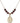 Blessed Pier Giorgio Frassati Birthstone Necklace | 3/4 inch  Garnet 14kt Gold Filled