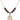 Saint John Vianney Birthstone Necklace | 3/4 inch | 6mm Beads  Garnet 14kt Gold Filled