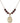 Our Lady of Good Counsel Birthstone Necklace | 3/4 inch | 6mm Beads  Garnet 14kt Gold Filled
