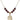 Our Lady of Mercy Birthstone Necklace | 3/4 inch | 6mm Beads  Garnet 14kt Gold Filled