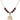 Our Lady of Consolation Birthstone Necklace | 3/4 inch | 6mm Beads  Garnet 14kt Gold Filled
