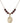 Saint Teresa of Calcutta Birthstone Necklace | 3/4 inch | 6mm Beads  Garnet 14kt Gold Filled