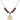 Saint Athanasius Birthstone Necklace | 3/4 inch | 6mm Beads  Garnet 14kt Gold Filled