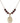 Saint Lidwina of Schiedam Birthstone Necklace | 3/4 inch | 6mm Beads  Garnet 14kt Gold Filled