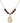 Our Lady of Prompt Succor Birthstone Necklace | 3/4 inch | 6mm Beads  Garnet 14kt Gold Filled