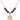 Saint Bede the Venerable Birthstone Necklace | 3/4 inch | 6mm Beads  Garnet 14kt Gold Filled