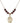 Saint Bede the Venerable Birthstone Necklace | 3/4 inch | 6mm Beads  Garnet 14kt Gold Filled
