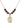 Our Lady of Olives Birthstone Necklace | 3/4 inch | 6mm Beads  Garnet 14kt Gold Filled