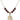 Saint Thomas of Villanova Birthstone Necklace | 3/4 inch | 6mm Beads  Garnet 14kt Gold Filled