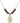 Saint Meinrad of Einsiedeln Birthstone Necklace | 3/4 inch | 6mm Beads  Garnet 14kt Gold Filled