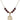 Saint Rosalia Birthstone Necklace | 3/4 inch | 6mm Beads  Garnet 14kt Gold Filled