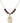 Saint Olivia Birthstone Necklace | 3/4 inch | 6mm Beads  Garnet 14kt Gold Filled