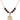 Saint Ronan Birthstone Necklace | 3/4 inch | 6mm Beads  Garnet 14kt Gold Filled