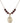 Saint Ronan Birthstone Necklace | 3/4 inch | 6mm Beads  Garnet 14kt Gold Filled