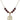 Saint Malachy O'More Birthstone Necklace | 3/4 inch | 6mm Beads  Garnet 14kt Gold Filled