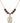 Saint Malachy O'More Birthstone Necklace | 3/4 inch | 6mm Beads  Garnet 14kt Gold Filled