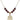 Cross Birthstone Necklace | 3/4 inch | 6mm Beads  Garnet 14kt Gold Filled