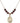 Saint Edburga of Winchester Birthstone Necklace | 3/4 inch | 6mm Beads  Garnet 14kt Gold Filled