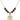 Saint Cornelius Birthstone Necklace | 3/4 inch | 6mm Beads  Garnet 14kt Gold Filled