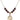 Saint Hannibal Birthstone Necklace | 3/4 inch | 6mm Beads  Garnet 14kt Gold Filled