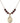 Saint Hannibal Birthstone Necklace | 3/4 inch | 6mm Beads  Garnet 14kt Gold Filled