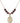 Saint Matthias the Apostle Birthstone Necklace | 3/4 inch | 6mm Beads  Garnet 14kt Gold Filled