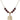 Saint Kenneth Birthstone Necklace | 3/4 inch | 6mm Beads  Garnet 14kt Gold Filled