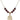 Saint Edmund Campion Birthstone Necklace | 3/4 inch | 6mm Beads  Garnet 14kt Gold Filled