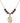 Saint Edmund Campion Birthstone Necklace | 3/4 inch | 6mm Beads  Garnet 14kt Gold Filled
