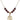 Saint Regina Birthstone Necklace | 3/4 inch | 6mm Beads  Garnet 14kt Gold Filled
