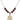 Saint Rafta Birthstone Necklace | 3/4 inch | 6mm Beads  Garnet 14kt Gold Filled