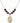 Saint Rafta Birthstone Necklace | 3/4 inch | 6mm Beads  Garnet 14kt Gold Filled