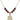 Saint Nimatullah Birthstone Necklace | 3/4 inch | 6mm Beads  Garnet 14kt Gold Filled