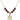 Saint Anselm of Canterbury Birthstone Necklace | 3/4 inch | 6mm Beads  Garnet 14kt Gold Filled