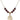 Saint Thomas A Becket Birthstone Necklace | 3/4 inch | 6mm Beads  Garnet 14kt Gold Filled