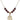 Virgin of the Globe Birthstone Necklace | 3/4 inch | 6mm Beads  Garnet 14kt Gold Filled