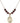 Our Lady of Tears Birthstone Necklace | 3/4 inch | 6mm Beads  Garnet 14kt Gold Filled