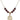 Our Lady of Grapes Birthstone Necklace | 3/4 inch | 6mm Beads  Garnet 14kt Gold Filled
