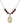 Our Lady of Grapes Birthstone Necklace | 3/4 inch | 6mm Beads  Garnet 14kt Gold Filled
