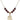 Saint Giles Birthstone Necklace | 3/4 inch | 6mm Beads  Garnet 14kt Gold Filled