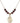 Saint Giles Birthstone Necklace | 3/4 inch | 6mm Beads  Garnet 14kt Gold Filled