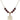Saint John of Capistrano Birthstone Necklace | 3/4 inch | 6mm Beads  Garnet 14kt Gold Filled