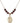 Saint Adrian of Nicomedia Birthstone Necklace | 3/4 inch | 6mm Beads  Garnet 14kt Gold Filled