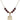 Saint Dunstan Birthstone Necklace | 3/4 inch | 6mm Beads  Garnet 14kt Gold Filled