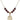 Saint John Chrysostom Birthstone Necklace | 3/4 inch | 6mm Beads  Garnet 14kt Gold Filled