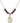 Saint Josephine Bakhita Birthstone Necklace | 3/4 inch | 6mm Beads  Garnet 14kt Gold Filled